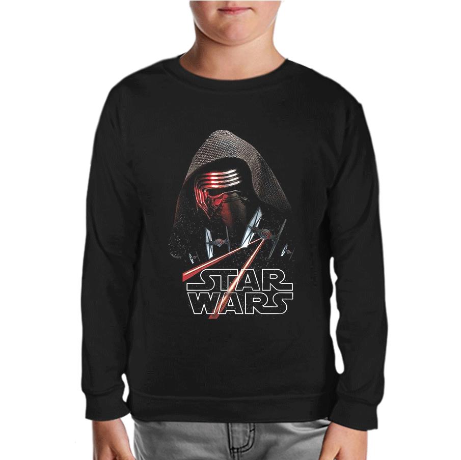 Star Wars - The Force Awakens 7 Black Kids Sweatshirt