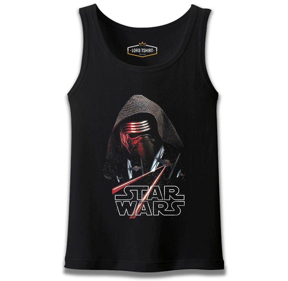 Star Wars - The Force Awakens 7 Siyah Erkek Atlet