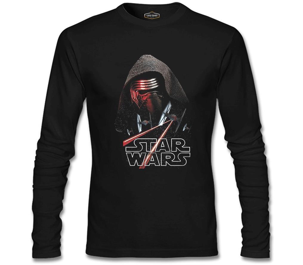 Star Wars - The Force Awakens 7 Black Men's Sweatshirt
