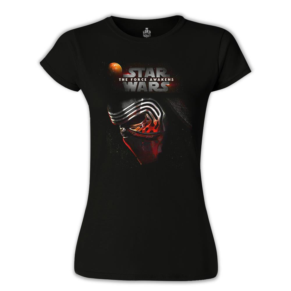 Star Wars - The Force Awakens 8 Siyah Bayan Tshirt