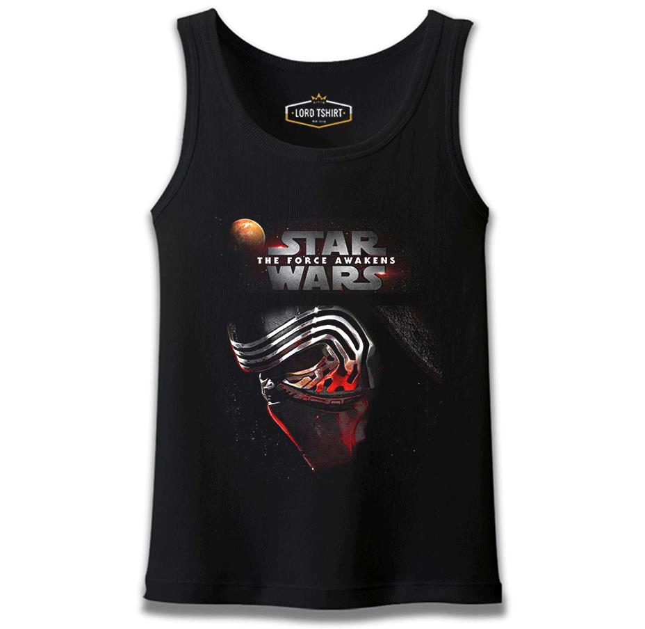 Star Wars - The Force Awakens 8 Siyah Erkek Atlet