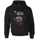 Star Wars - The Force Awakens 8 Siyah Erkek Fermuarsız Kapşonlu