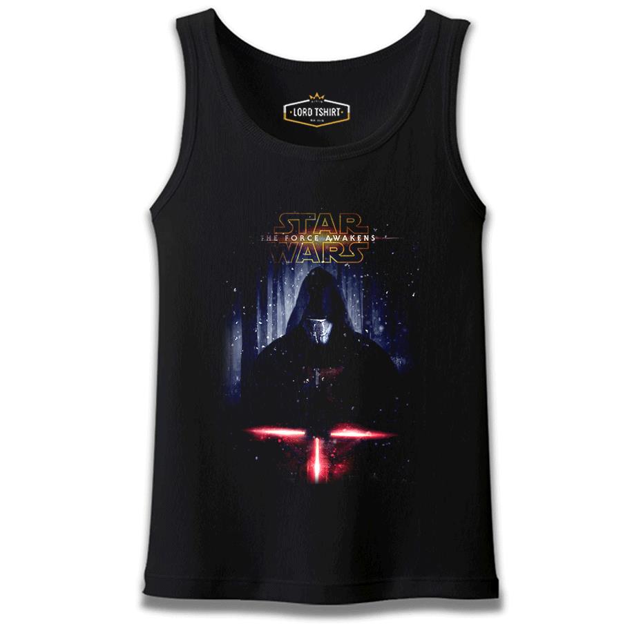 Star Wars - The Force Awakens 9 Siyah Erkek Atlet