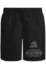 Star Wars - The Force Awakens IV Unisex Siyah Şort
