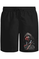 Star Wars - The Force Awakens VII Unisex Siyah Şort