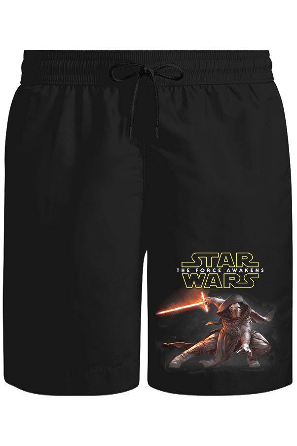 Star Wars - The Force Awakens XUnisex Siyah Şort