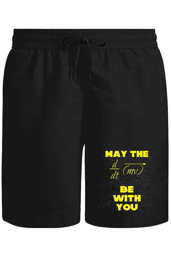 Star Wars - The Force Unisex Siyah Şort