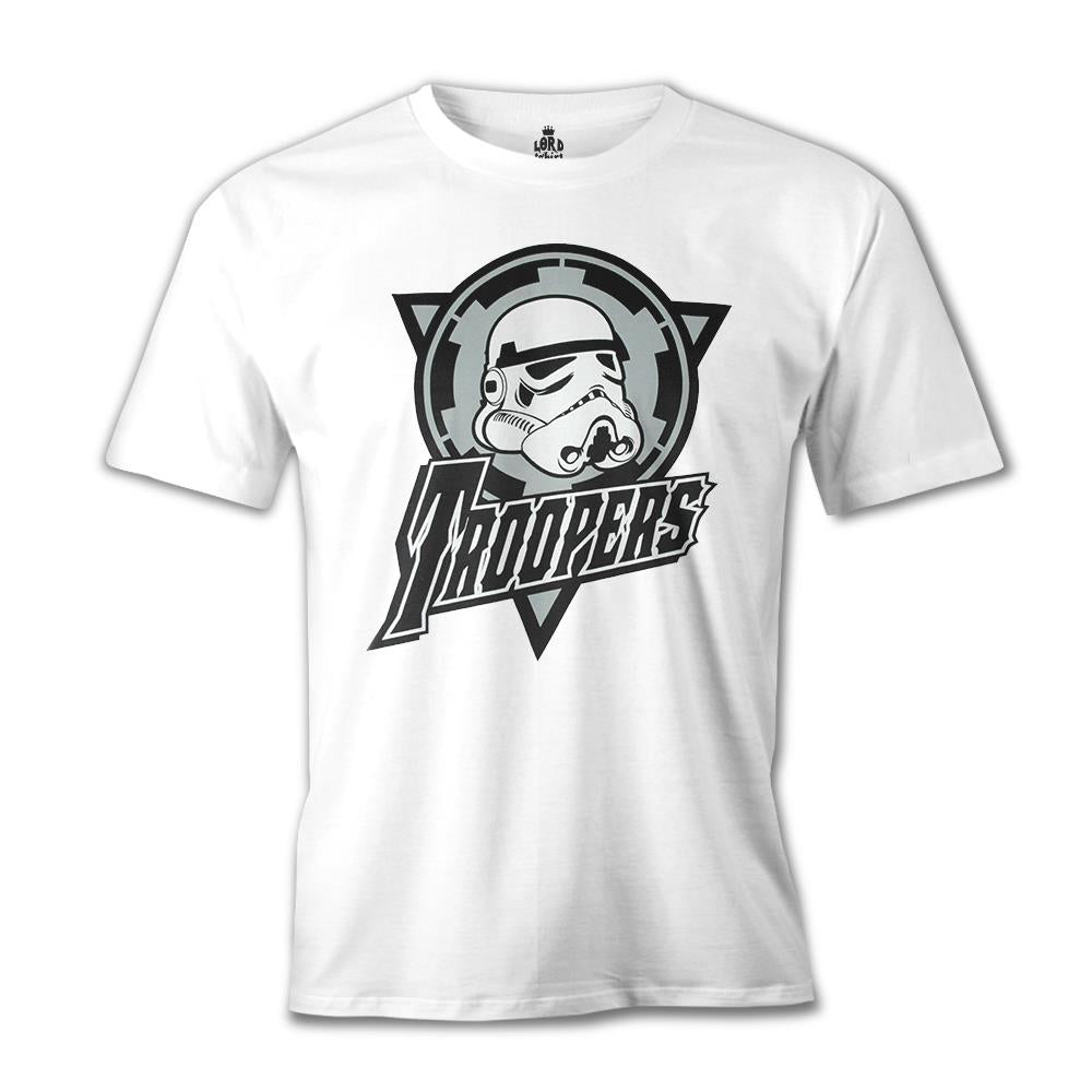 Star Wars - Trooper 2 Beyaz Erkek Tshirt (FIRSAT ÜRÜNÜ)