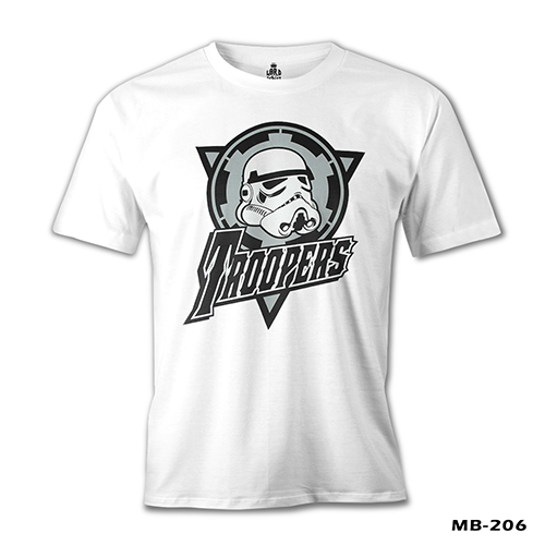 Star Wars - Trooper 2 Beyaz Erkek Tshirt (FIRSAT ÜRÜNÜ)