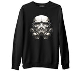 Star Wars - Trooper  Siyah Erkek Kalın Sweatshirt
