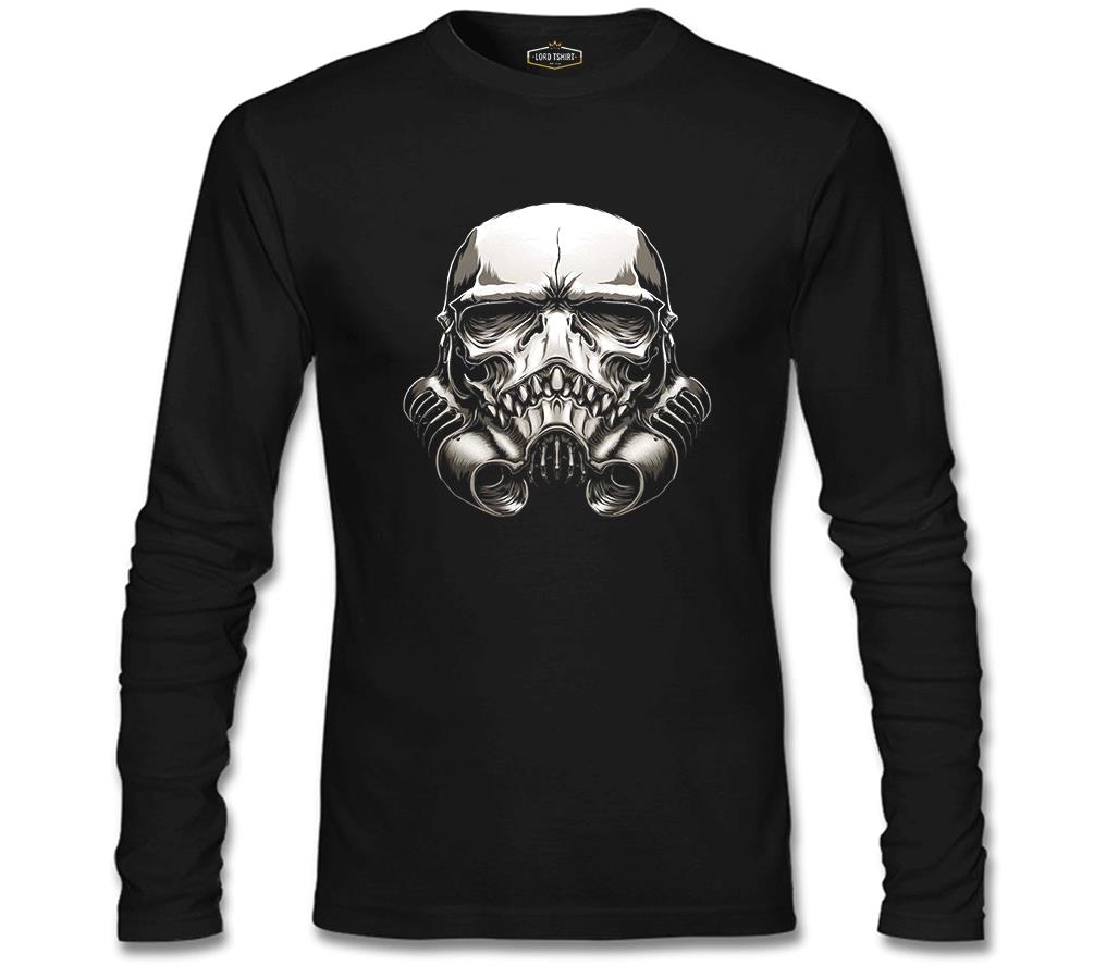 Star Wars - Trooper Siyah Erkek Sweatshirt