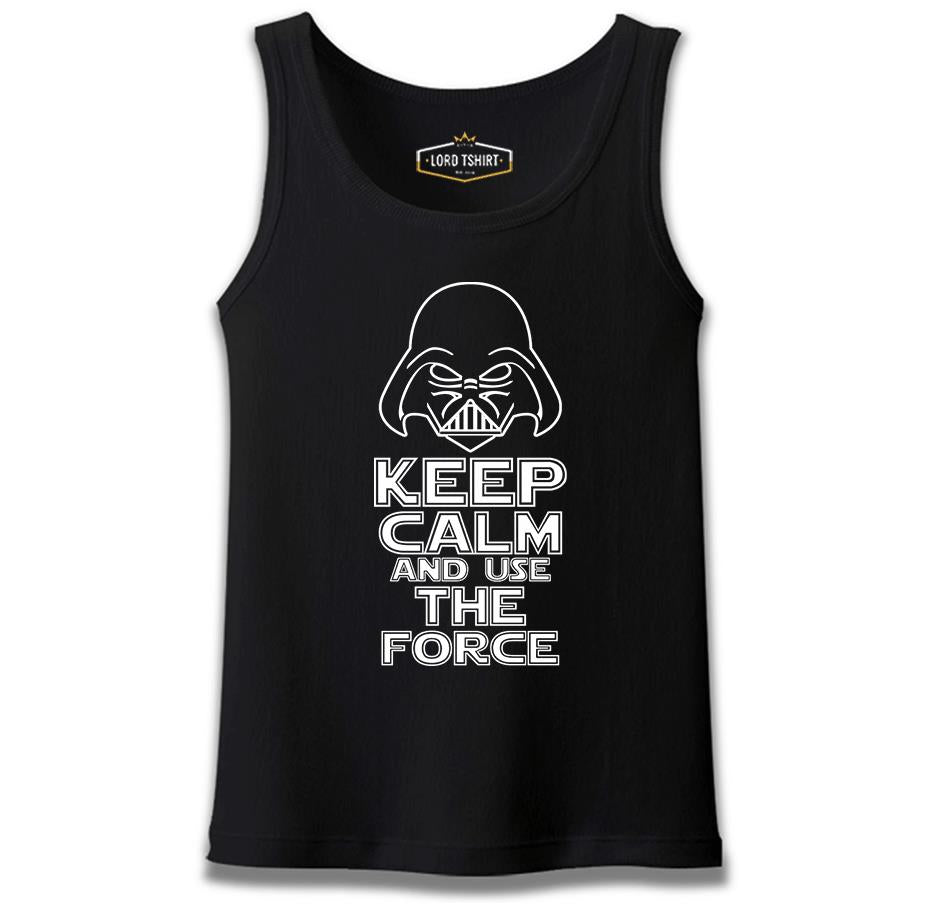 Star Wars - Use the Force Siyah Erkek Atlet