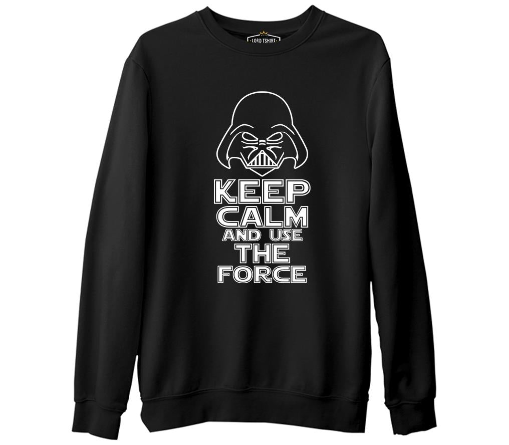 Star Wars - Use the Force Black Men's Thick Sweatshirt