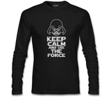 Star Wars - Use the Force Siyah Erkek Sweatshirt