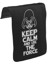 Star Wars - Use the Force Unisex Siyah Tak-Çıkar Postacı Çanta Kapağı CK-1639
