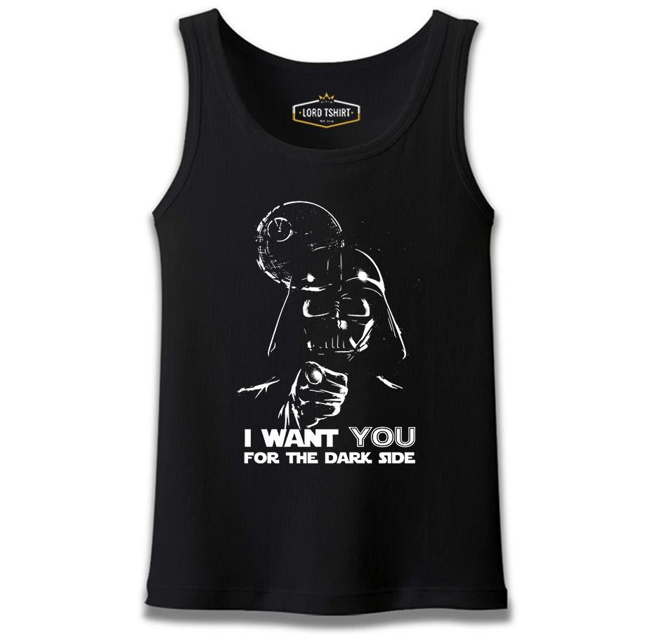 Star Wars - Want You Siyah Erkek Atlet