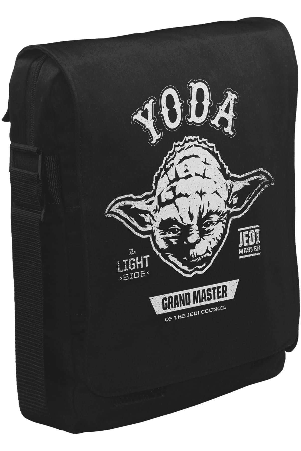 Star Wars - Yoda II Unisex Siyah Postacı Çanta