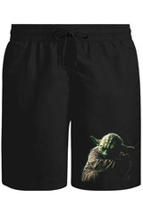 Star Wars - Yoda III Unisex Siyah Şort