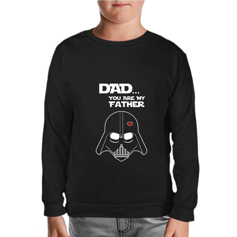 Star Wars - You are my Father Black Kids Sweatshirt