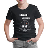 Star Wars - You are my Father Siyah Çocuk Tshirt
