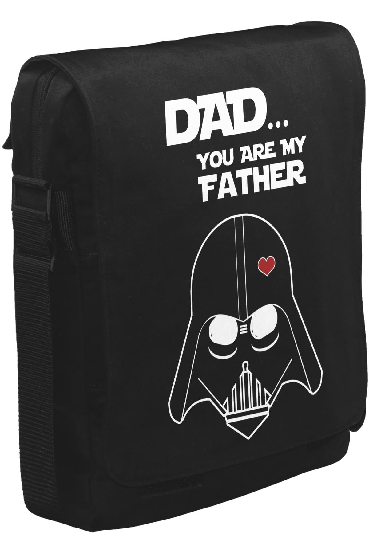 Star Wars - You are my Father Unisex Siyah Postacı Çanta
