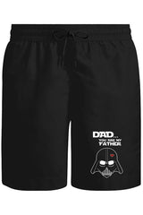 Star Wars - You are my Father Unisex Siyah Şort
