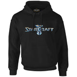 Starcraft Logo Siyah Erkek Fermuarsız Kapşonlu