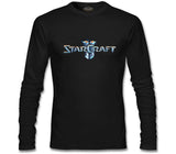 Starcraft Logo Siyah Erkek Sweatshirt