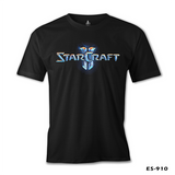 Starcraft Logo Siyah Erkek Tshirt