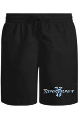 Starcraft Logo Unisex Siyah Şort