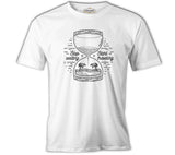Start Travel Sandglass White Men's Tshirt