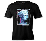 Statue Digital Woman Freak Black Men's Tshirt