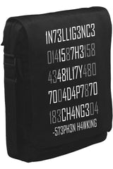 Stephan Hawking - Change Unisex Siyah Postacı Çanta