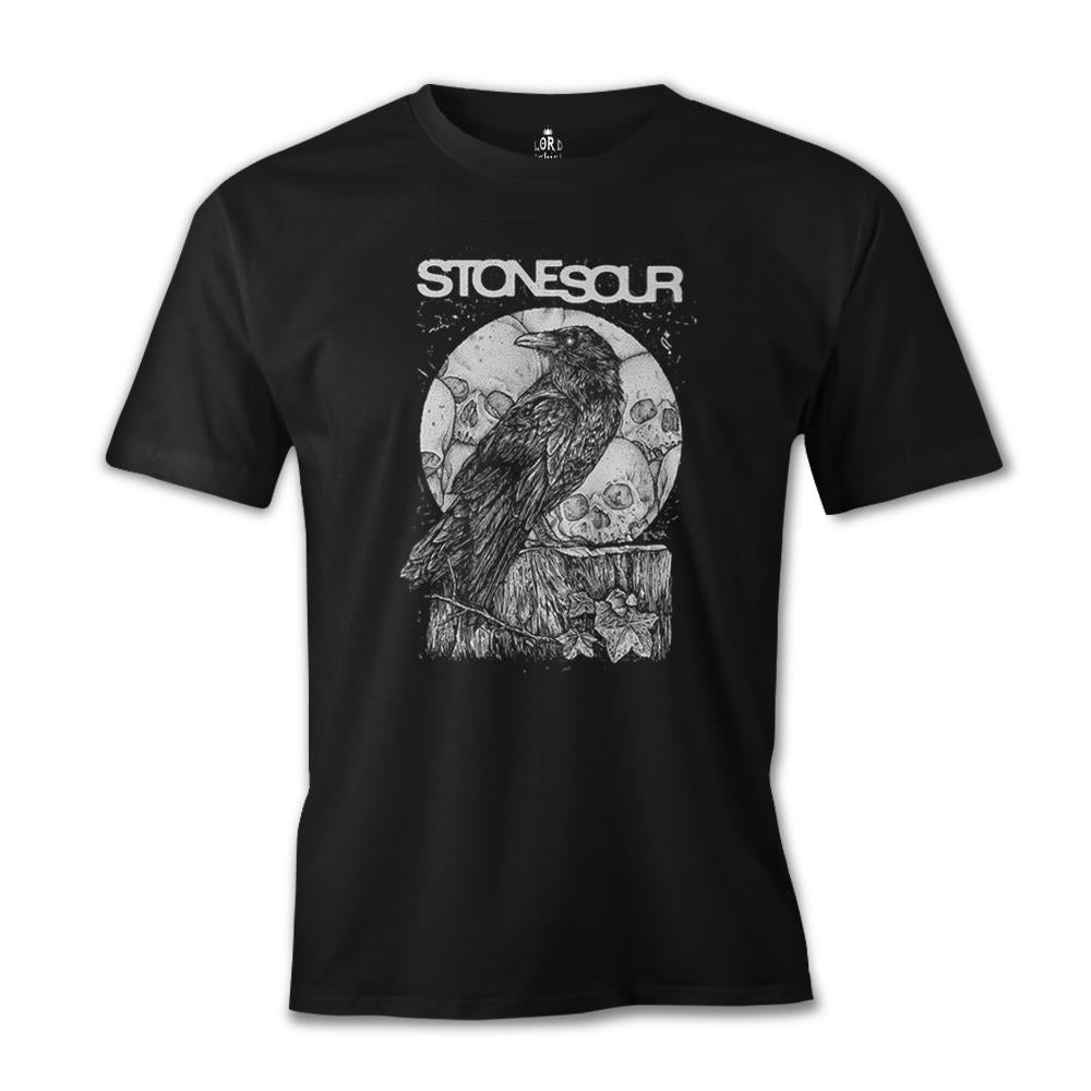 Stone Sour - Crow Siyah Erkek Tshirt