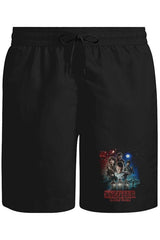 Stranger Things - Moonlight Unisex Siyah Şort