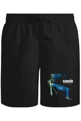 Suede - Night Thoughts Unisex Siyah Şort