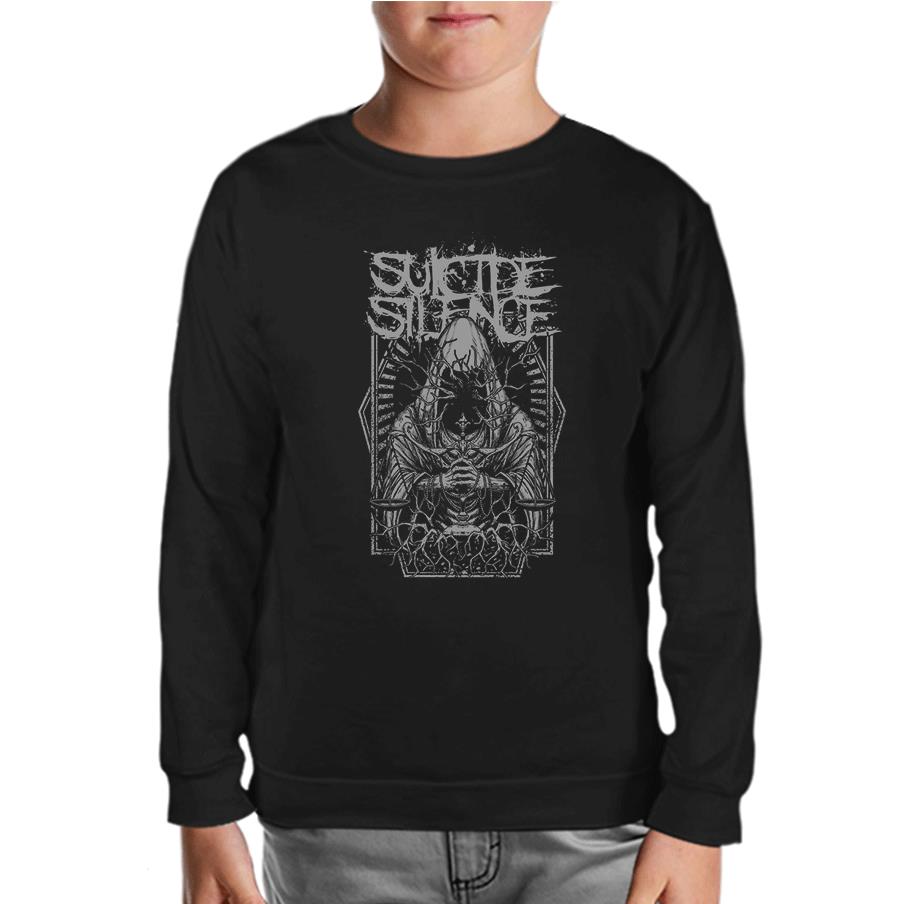 Suicide Silence - Roots Siyah Çocuk Sweatshirt