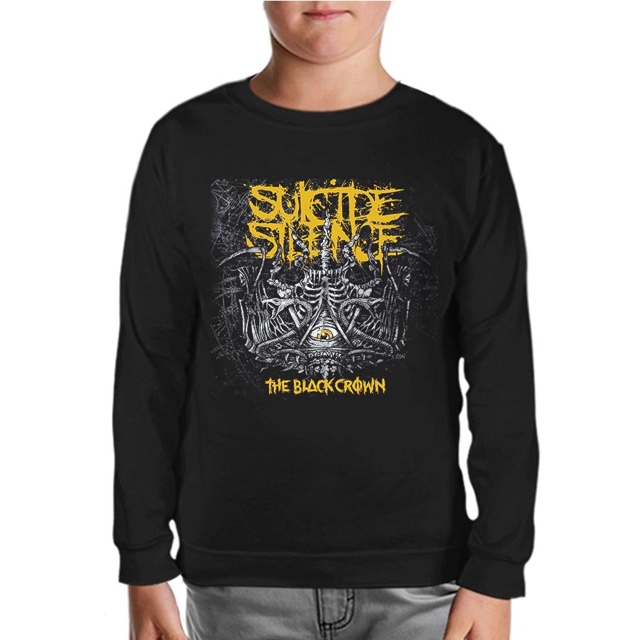 Suicide Silence - The Black Crown Black Kids Sweatshirt