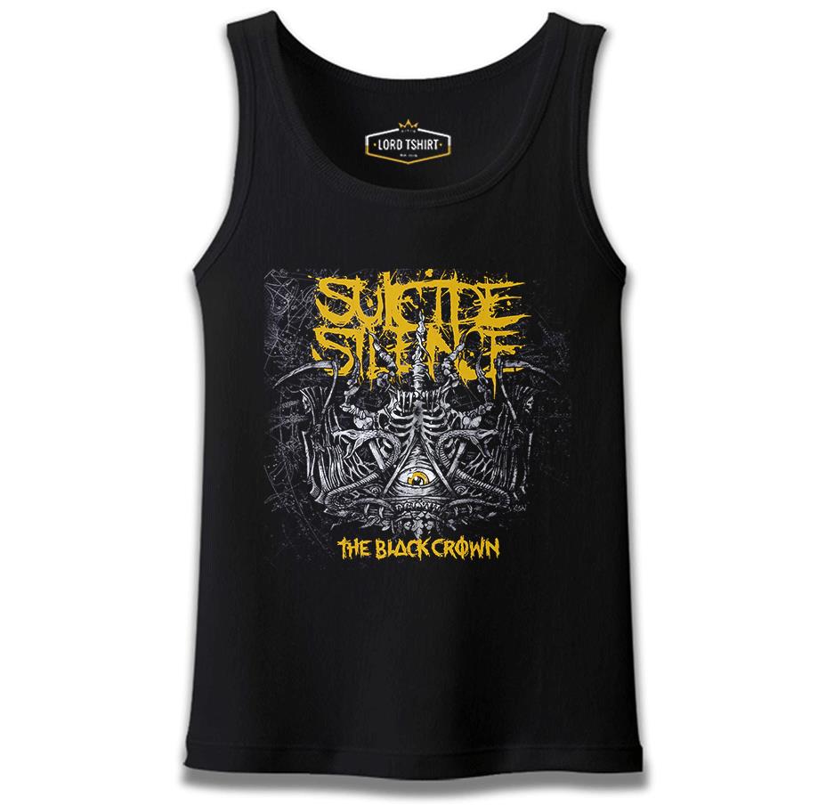 Suicide Silence - The Black Crown Siyah Erkek Atlet