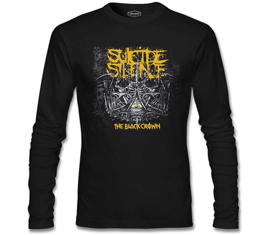 Suicide Silence - The Black Crown Black Men's Sweatshirt