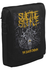 Suicide Silence - The Black Crown Unisex Siyah Postacı Çanta