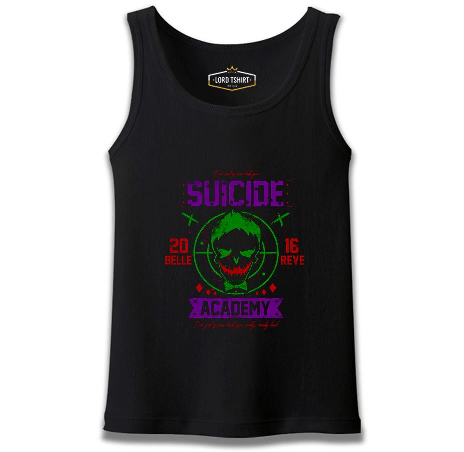 Suicide Squad - Academy Joker Siyah Erkek Atlet
