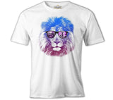 Summer - Lion White Men's T-Shirt