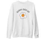 Sunny Side Up - Egg Only White Thick Sweatshirt