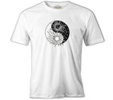 Suns Yin Yang White Men's Tshirt