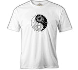 Suns Yin Yang White Men's Tshirt
