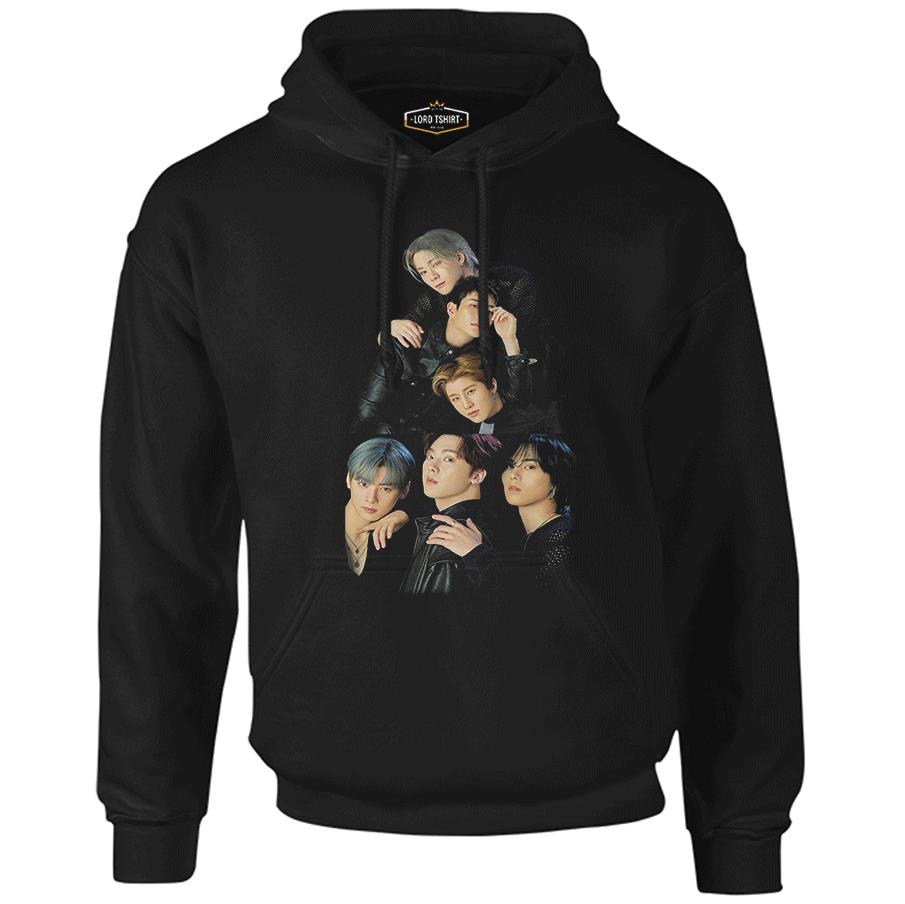 Super M - Group Black Men's Zipperless Hoodie