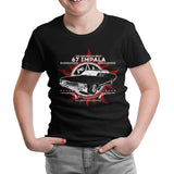 Supernatural - 67 Impala Siyah Çocuk Tshirt