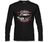 Supernatural - 67 Impala Siyah Erkek Sweatshirt