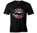 Supernatural - 67 Impala Black Men's T-Shirt